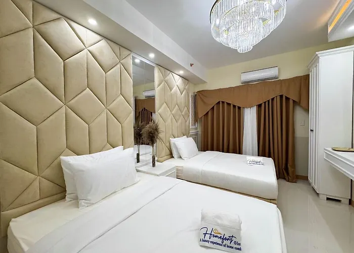 Homefort Twin Bed - Red Residences Makati 1146 * Manila